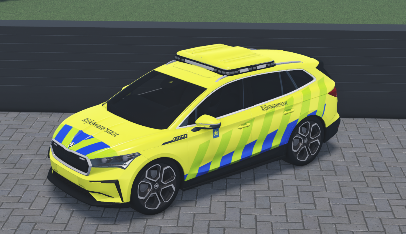 Skoda Enyaq Rijkswaterstaat