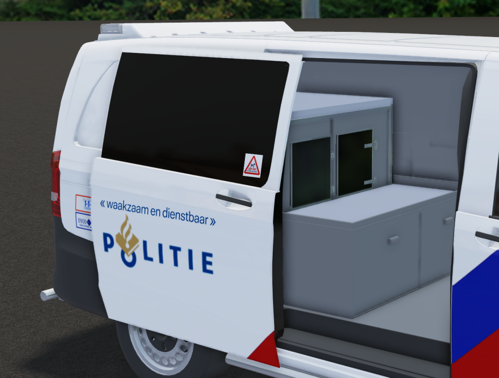 Mercedes Vito HGL Politie - afbeelding 2
